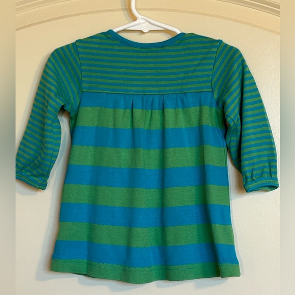 6-12M Hanna Andersson Stripe Playdress/Daydress - Picture 3 of 6